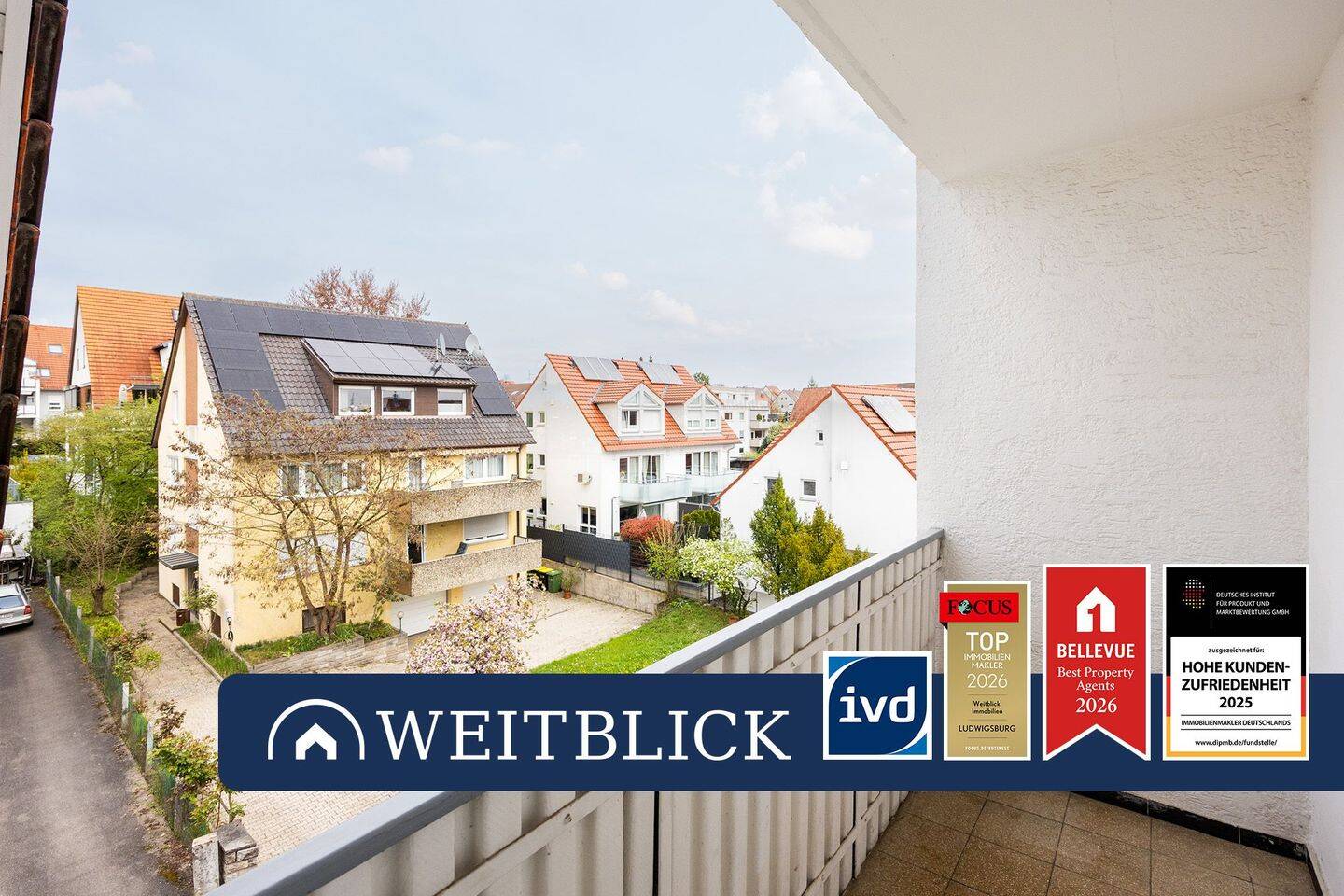 WEITBLICK: 3,5-Zimmer & frei!, 71636 Ludwigsburg