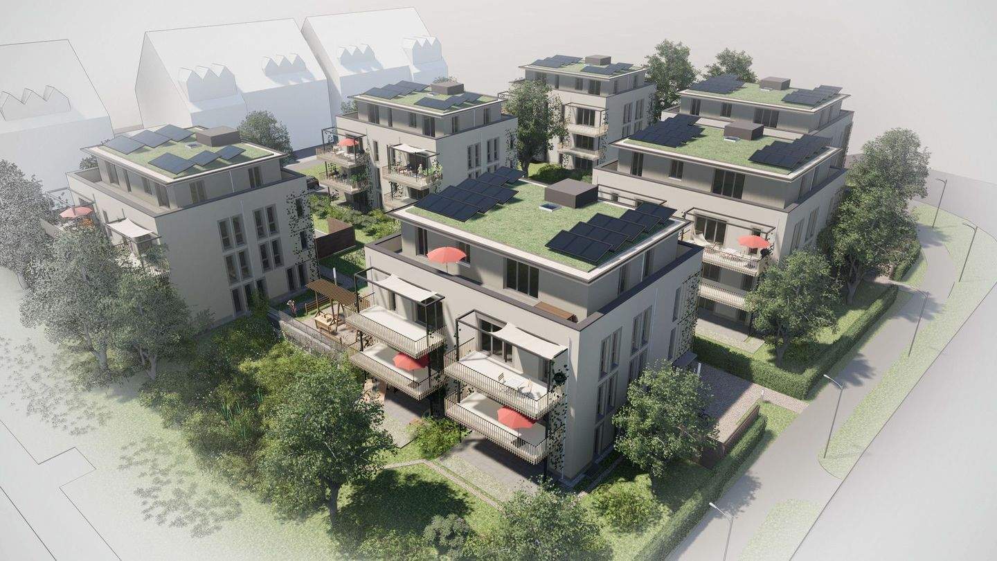 „green living“ im modernen Neubau – 4 Raumwohnung sucht SIE als neuen Mieter!, 1458 Ottendorf-Okrilla