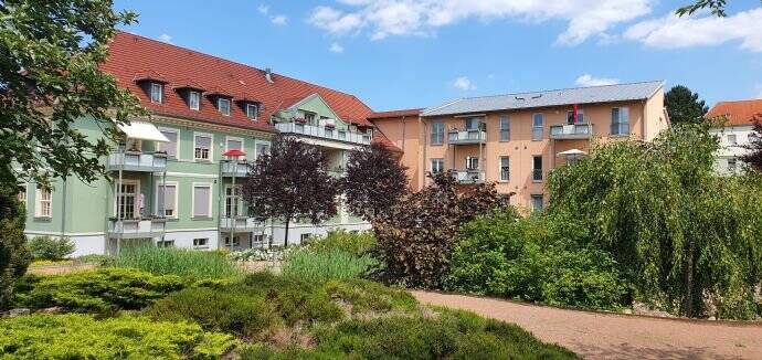 barrierefreie 2-Raumwohnung mit Balkon und EBK, 4600 Altenburg