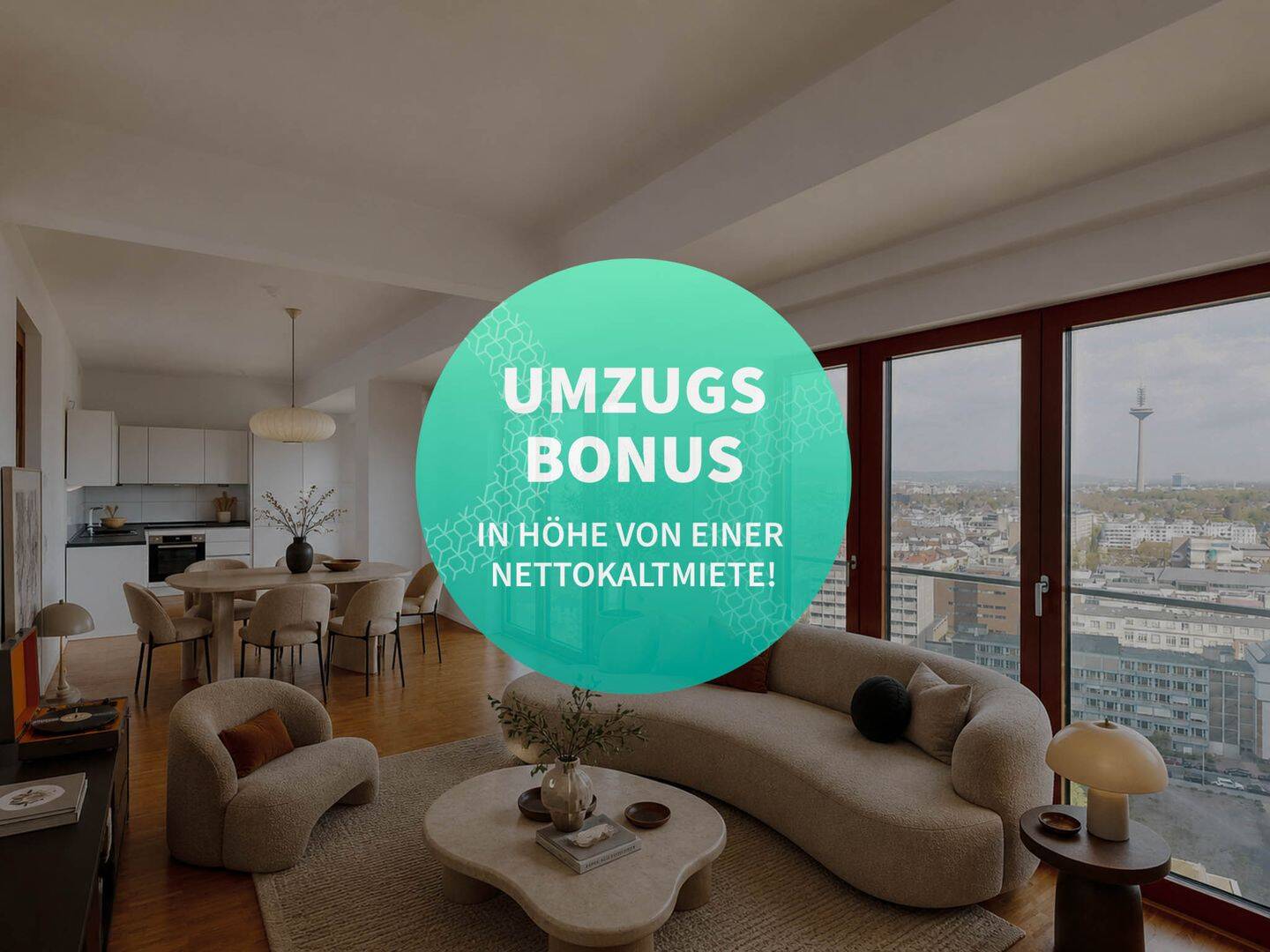 3-Zimmer-Maisonettewohnung mit toller Aussicht *Inkl. Umzugsbonus*, 60325 Frankfurt am Main (Bockenheim Gallus Westend-Süd)