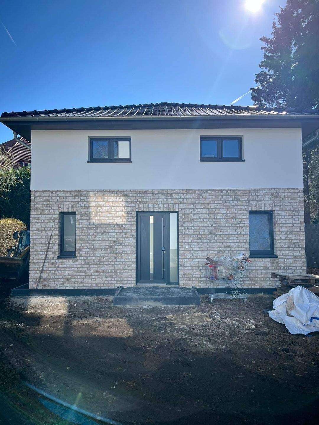 Moderne Stadtvilla mit 121 m² Wohnfläche in HH-TONNDORF. Bezugsfertig, 22045 Hamburg (Wandsbek Jenfeld Tonndorf)