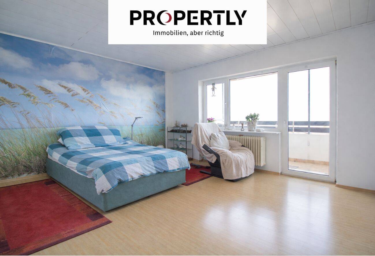 4-Zimmer-Wohnung im 7. Obergeschoss mit Weitblick, Balkon & Tiefgarage, 64832 Babenhausen