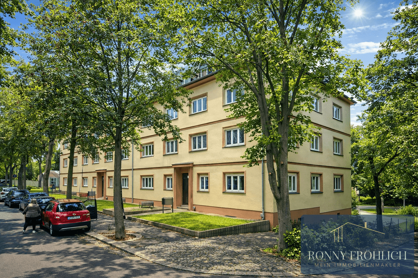 Seit 15 Jahren vermietet: Denkmalgeschützte 2-Zimmer-Wohnung in Zwickau, Balkon, 8058 Zwickau