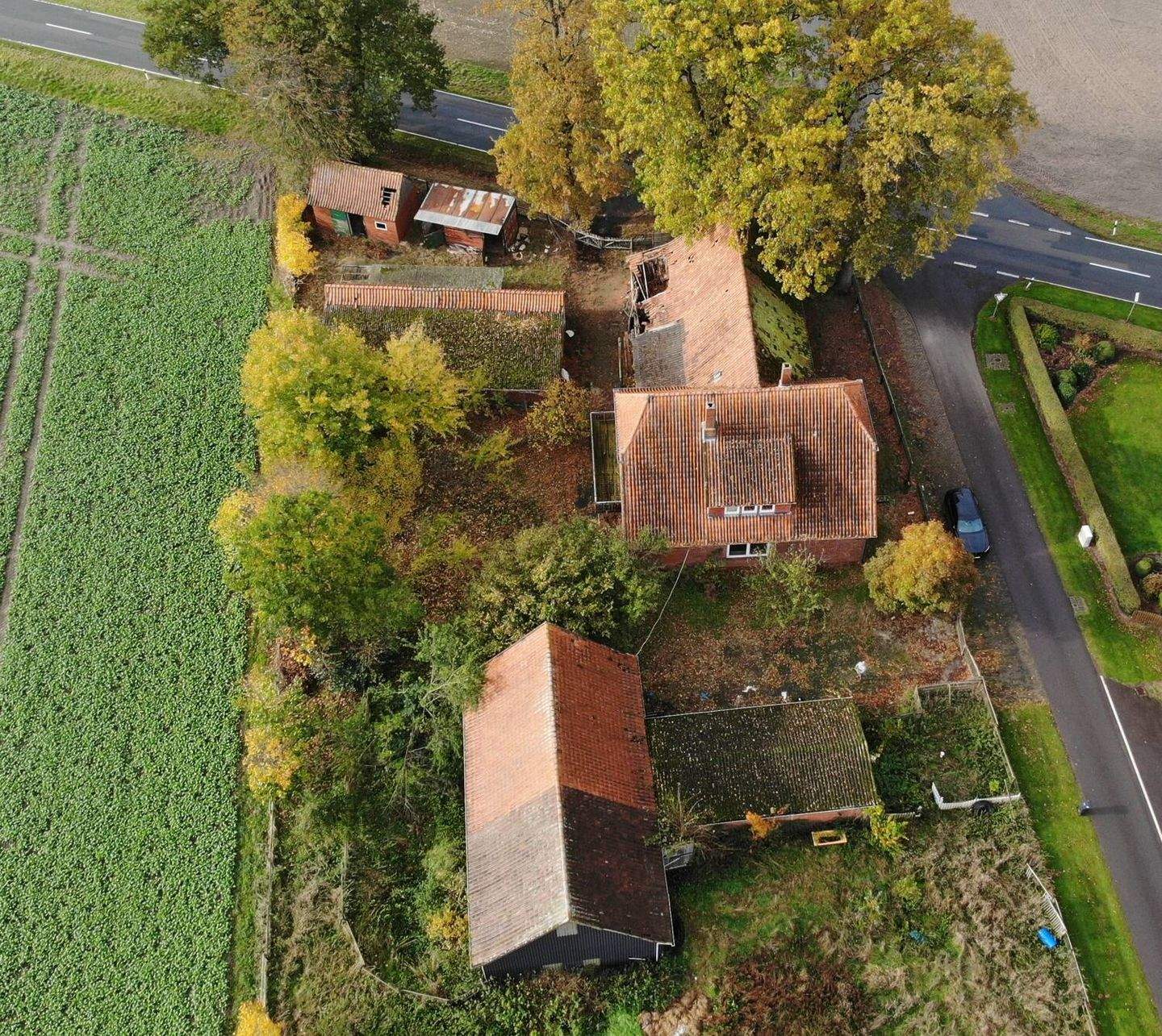 Resthof + 1 ha Land zu verkaufen, 27249 Maasen