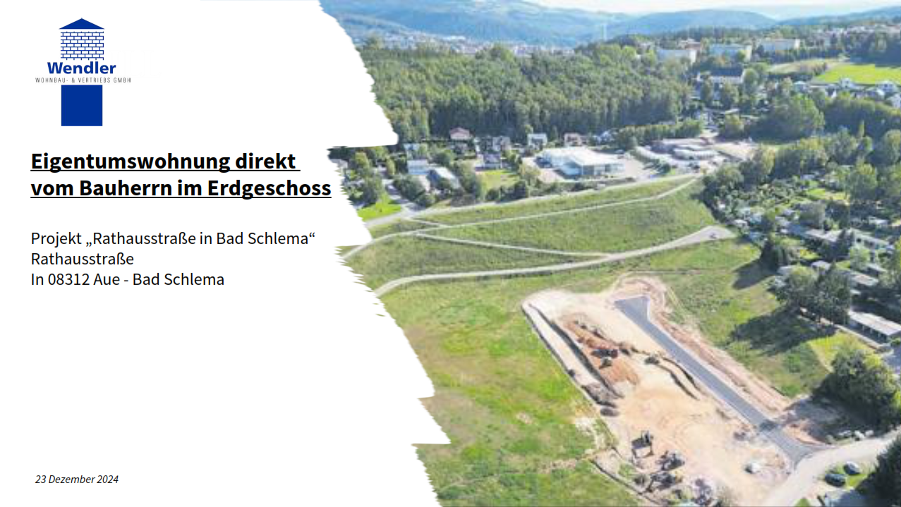 *provisionsfreie Eigentumswohnung in bester Lage von Bad-Schlema*, 8301 Aue-Bad Schlema