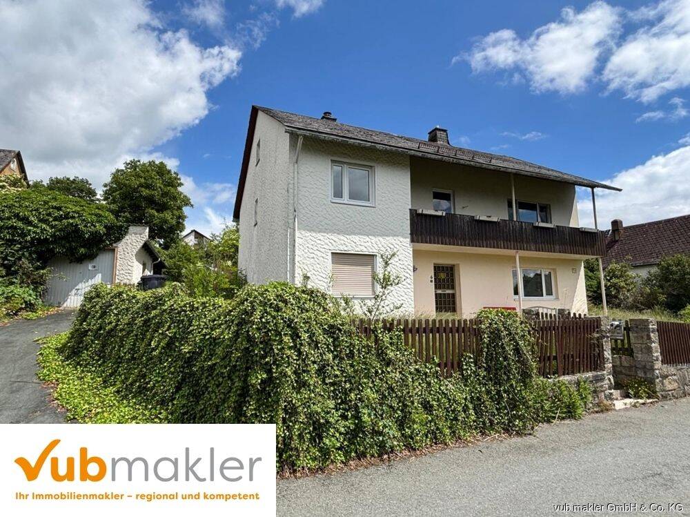 Einfamilienhaus in Stammbach – 168 m² Wohnfläche auf 1.045 m² Grundstück!, 95236 Stammbach