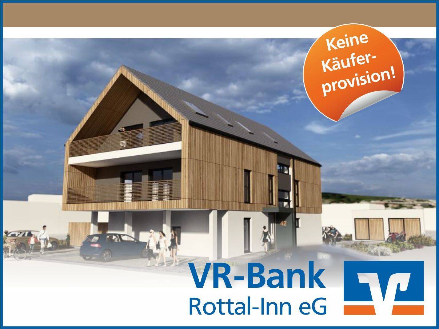 Provisionsfrei für Käufer: Attraktive Neubau-Eigentumswohnungen nach KfW-55-Standard!, 84359 Simbach a. Inn