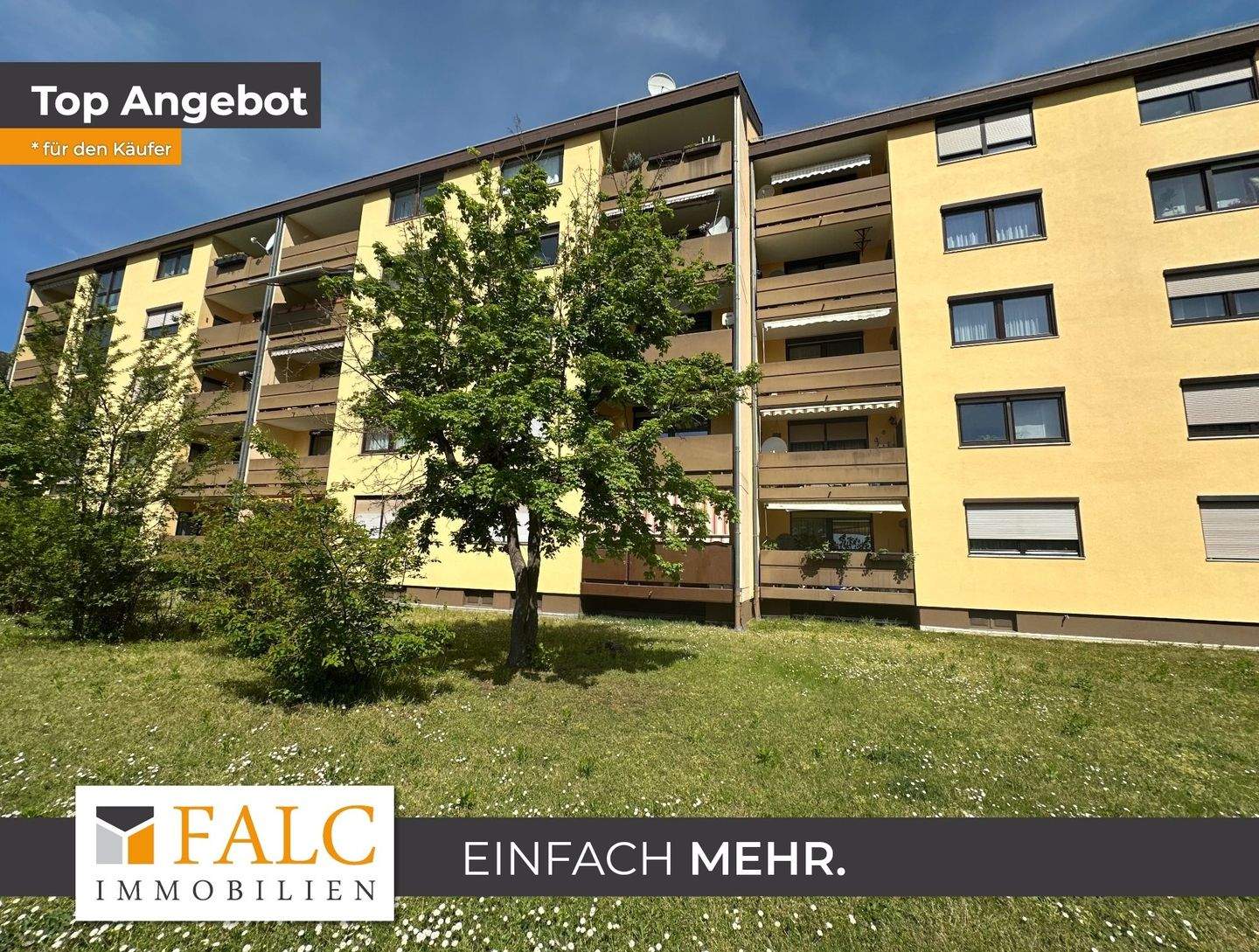 Moderne 3-Zimmer-Erdgeschosswohnung mit Balkon, 90763 Fürth (Südstadt Weikershof)