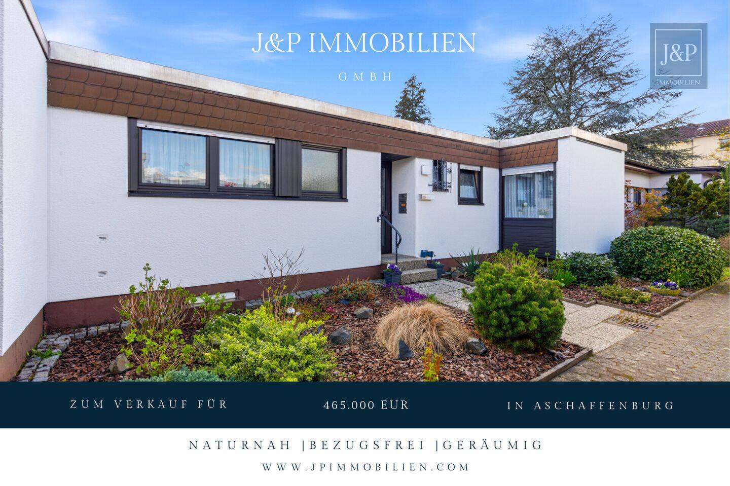 Familien-Bungalow in ruhiger Lage – Garage, Sauna & schöner Garten!, 63741 Aschaffenburg (Damm Innenstadt Leider Nilkheim Strietwald)
