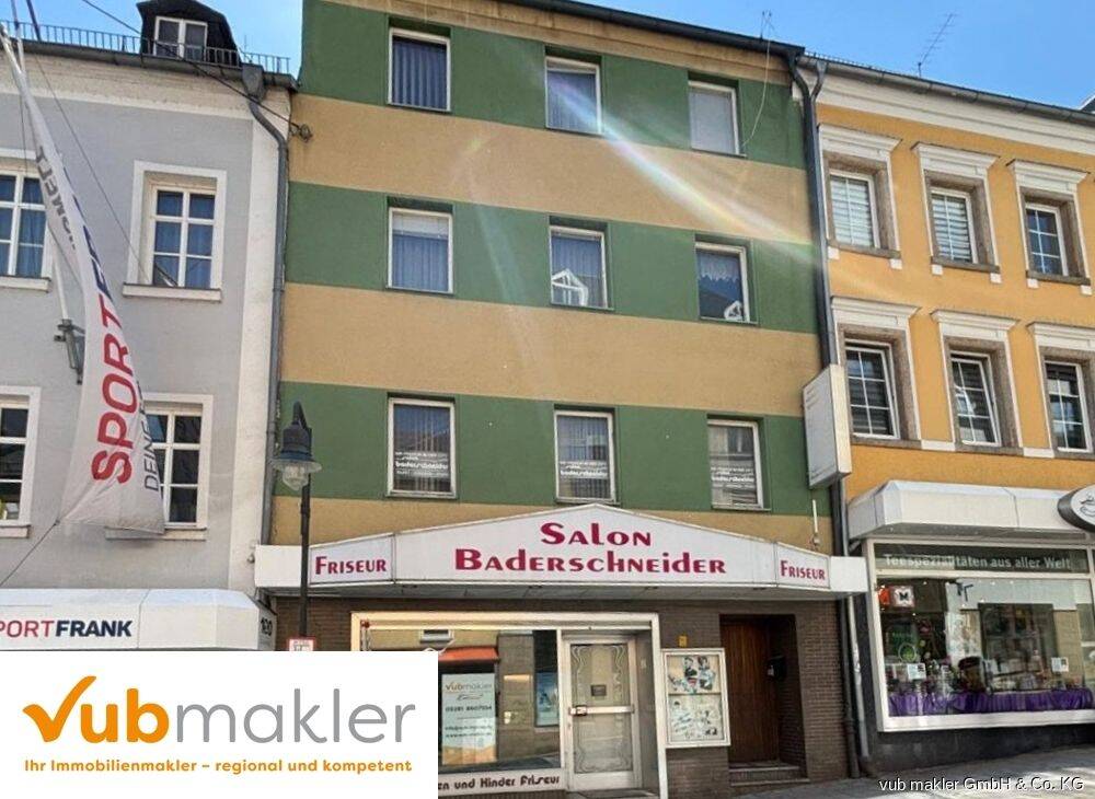 Vielseitiges Wohn- und Geschäftshaus in Hof – zentrale Lage, große Chancen, 95028 Hof (Haidt Innenstadt Jägersruh Leimitz)