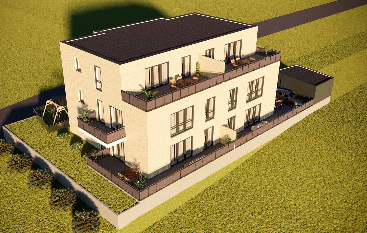 GUTENBERG-Carree – Altenberge  – Neubau Mefa mit 6 WE mit QNG Qualitätssiegel – Kaufpreise ab 393.000 €, 48341 Altenberge