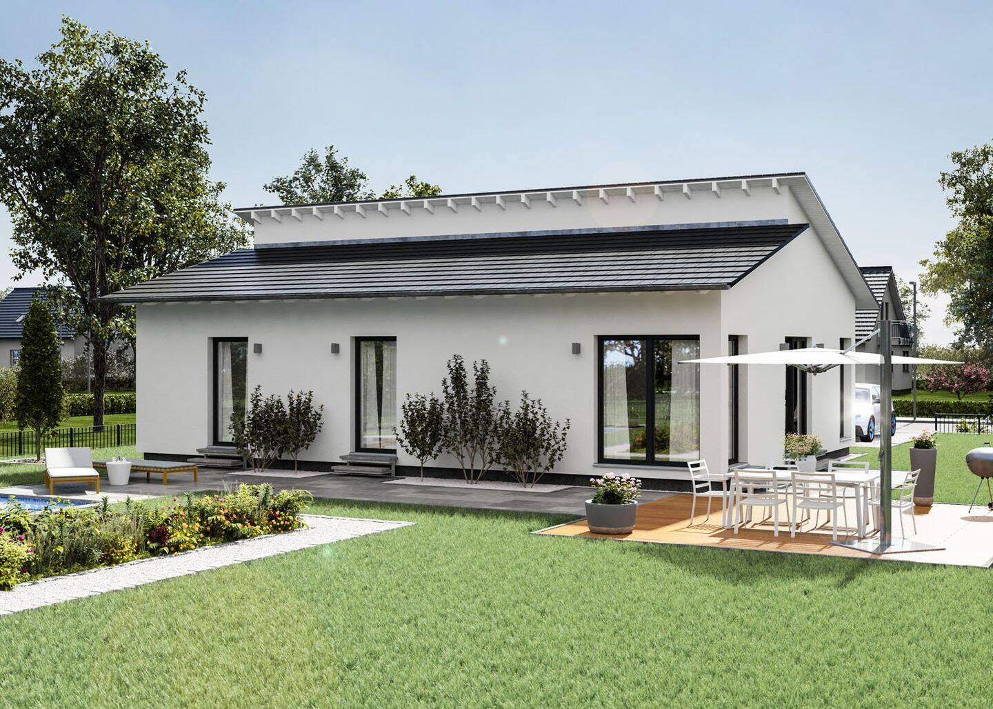 schöner kleiner Bungalow – Grundstück vorhanden, 19372 Brunow