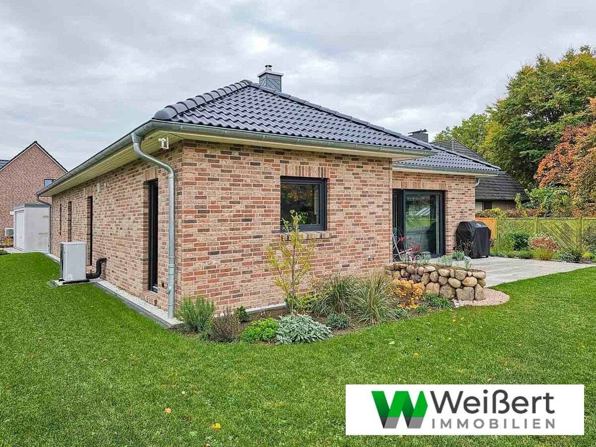 Ebenerdig wohnen mit geschützter Terrasse  Niedrigenergiehaus EH40 – Neubauprojekt in Schenefeld, 25560 Aasbüttel