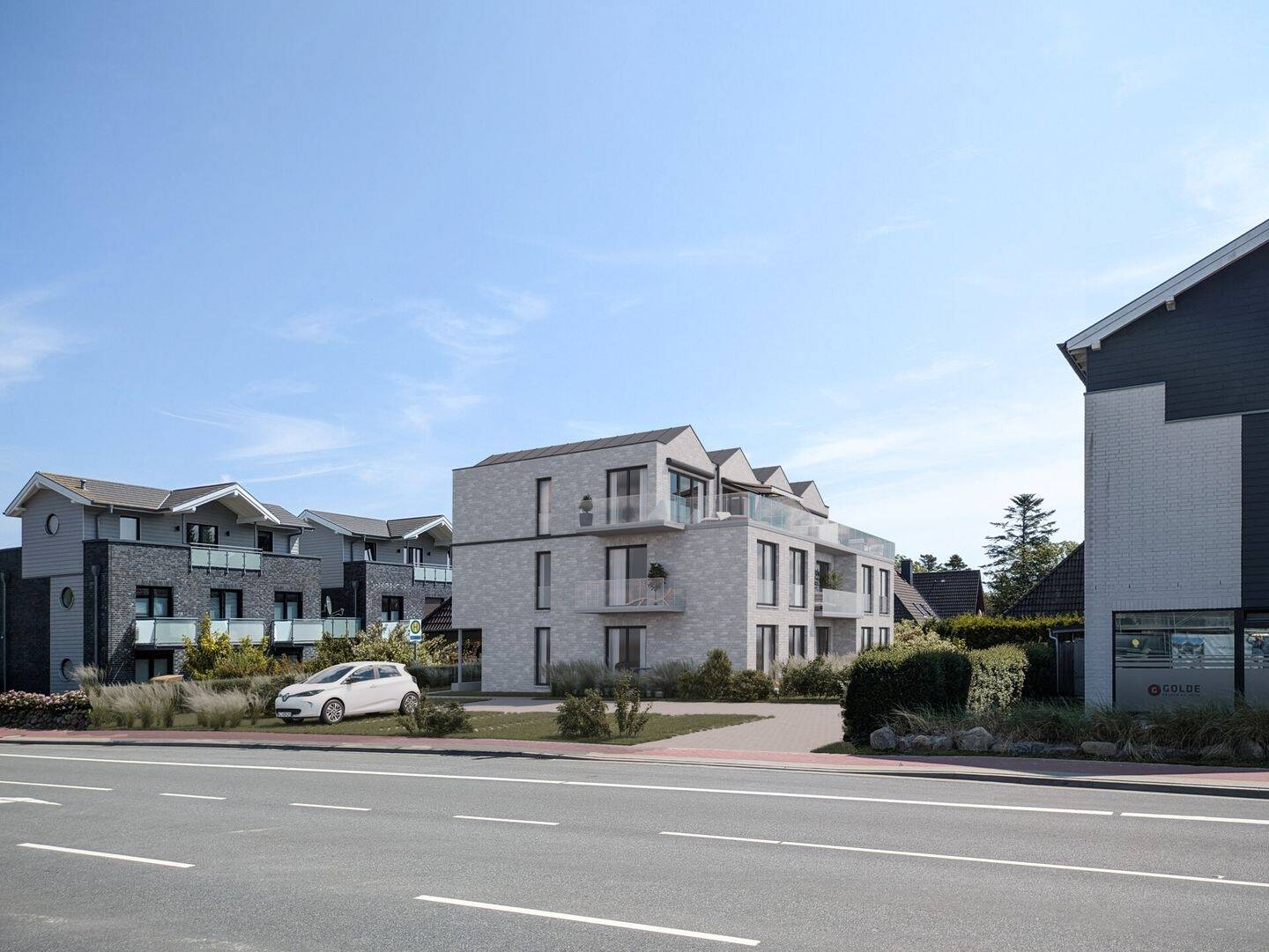 Neubau Luxus-Penthouse mit großer Dachterrasse in SPO! Courtagefrei!, 25826 Sankt Peter-Ording