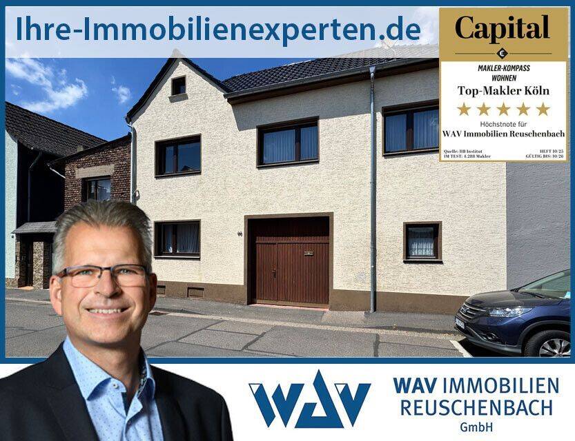 Hofartiges Einfamilienhaus mit Charme, Potenzial und Garten in Bornheim-Merten, 53332 Bornheim