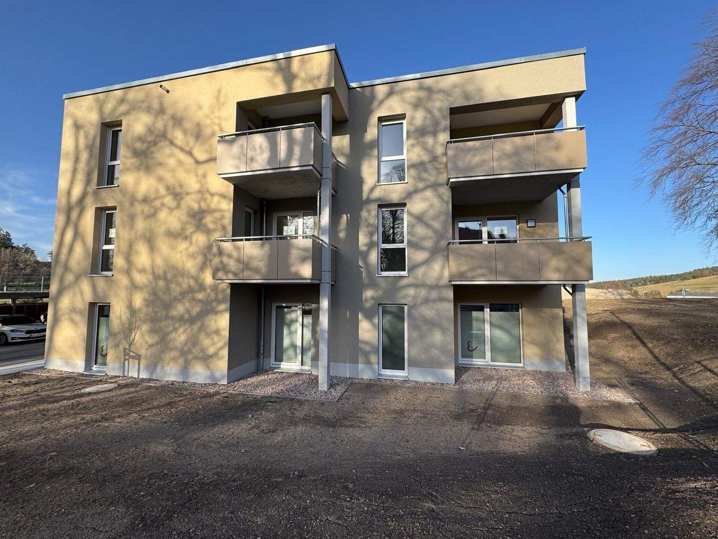 Neubau Sozialer Wohnungsbau mit Wohnberechtigungsschein – 2 Zimmer u. 2 Personen – in Oberweißbach, 98744 Cursdorf