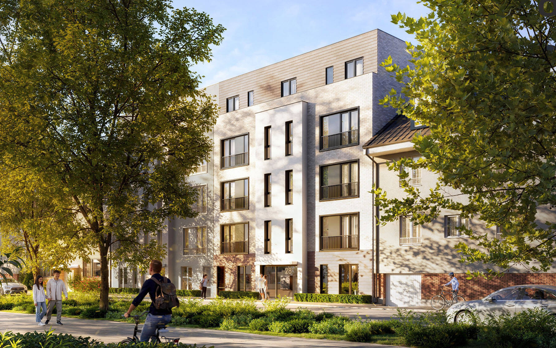 Lichtdurchfluteter 3-Zimmer-Neubau mit Südbalkon, 22527 Hamburg (Eimsbüttel Eidelstedt Lokstedt Stellingen)
