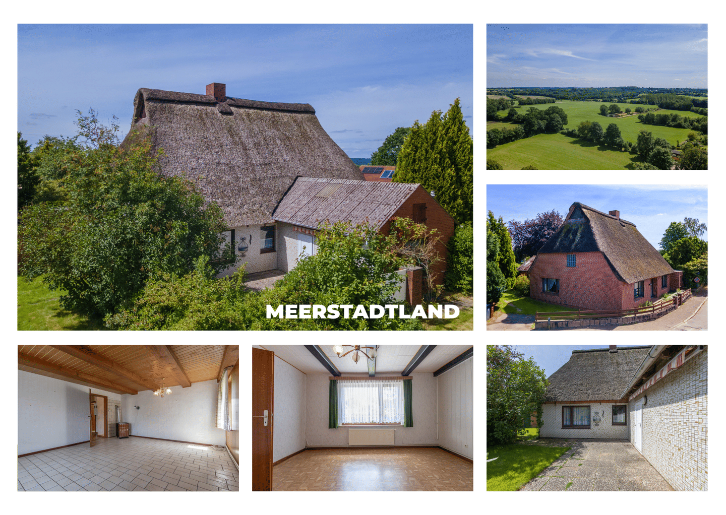 Ländliche Idylle trifft auf Reet mit 750 m² Grundstück zwischen Hohenwestedt und Rendsburg, 24594 Grauel