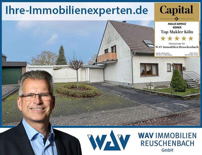 WALBERBERG: Einfamilienhaus mit großem Garten oder zusätzlichem Baugrundstück, 53332 Bornheim