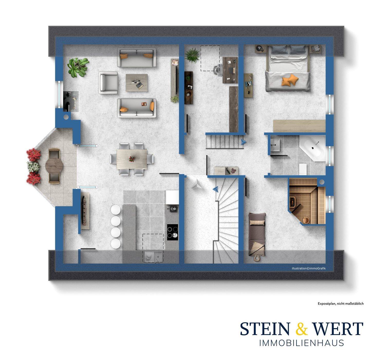 Moderne 4-Zimmer-Wohnung in neuwertigem Zustand in bevorzugter Homburger Wohnlage, 66424 Homburg