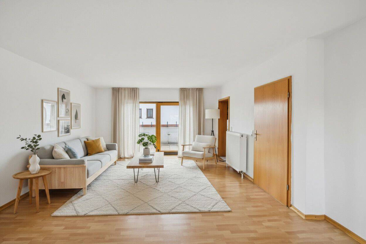 Gepflegte Maisonettewohnung mit Dachterrasse in ruhiger Wohnlage, 67678 Mehlingen