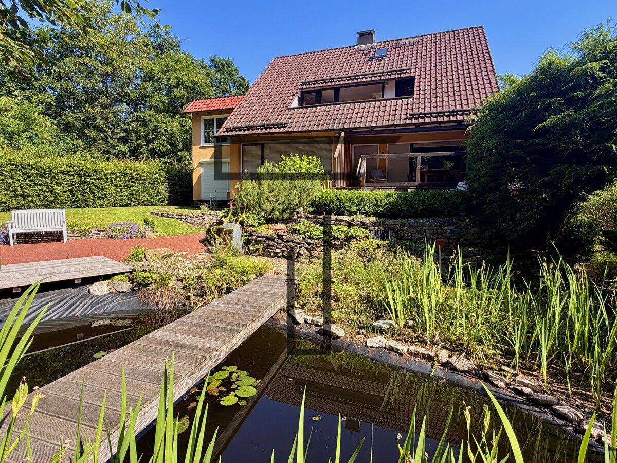 Hochwertiges Haus + Teich direkt am Wald in Sackgassenlage von 37441 Bad Sachsa, 37441 Bad Sachsa