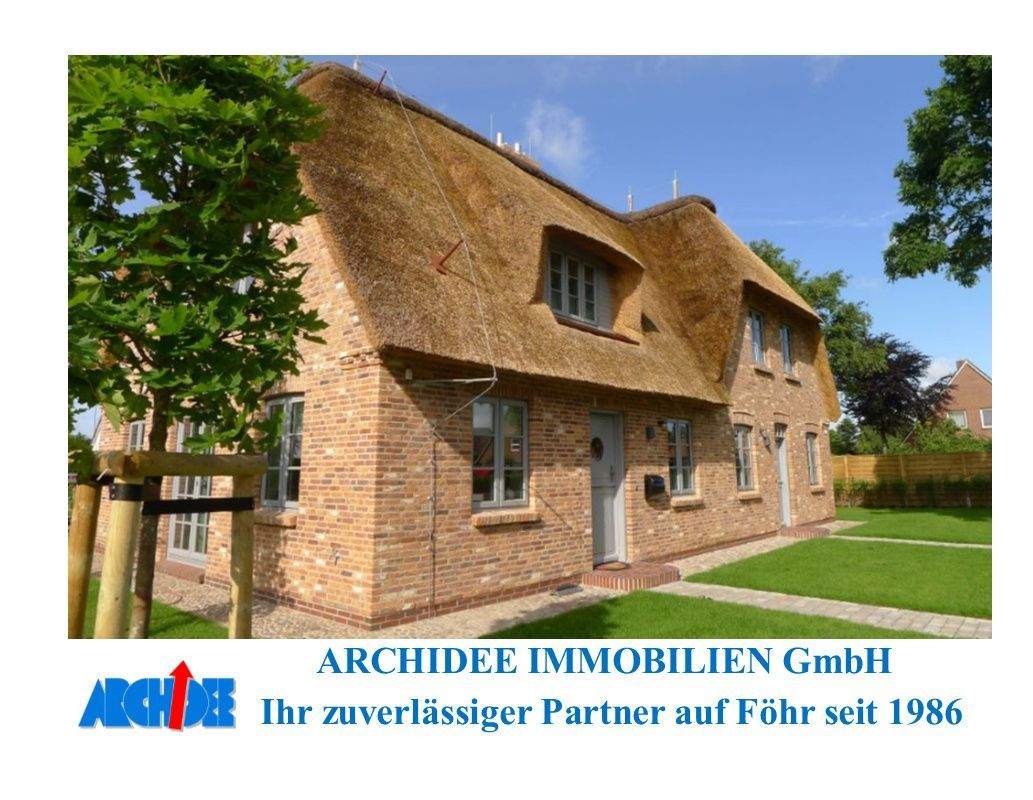 Exklusive Reetdachhaushälfte am Wyker Stadtrand, 25938 Alkersum