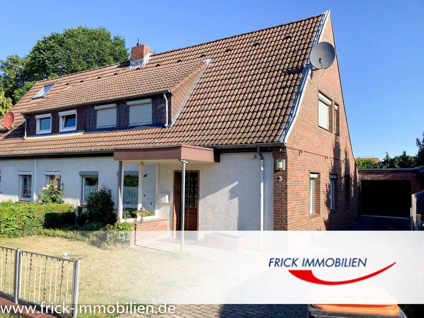 Doppelhaushälfte mit Garage – 150 m zur Hafeneinfahrt – Vermietet, 23730 Altenkrempe