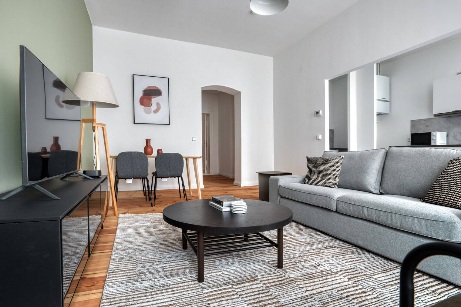 Hochwertig ausgestattete 1 Zimmer Wohnung in toller Lage neben der Spree., 10555 Berlin (Mitte Hansaviertel Moabit Tiergarten)