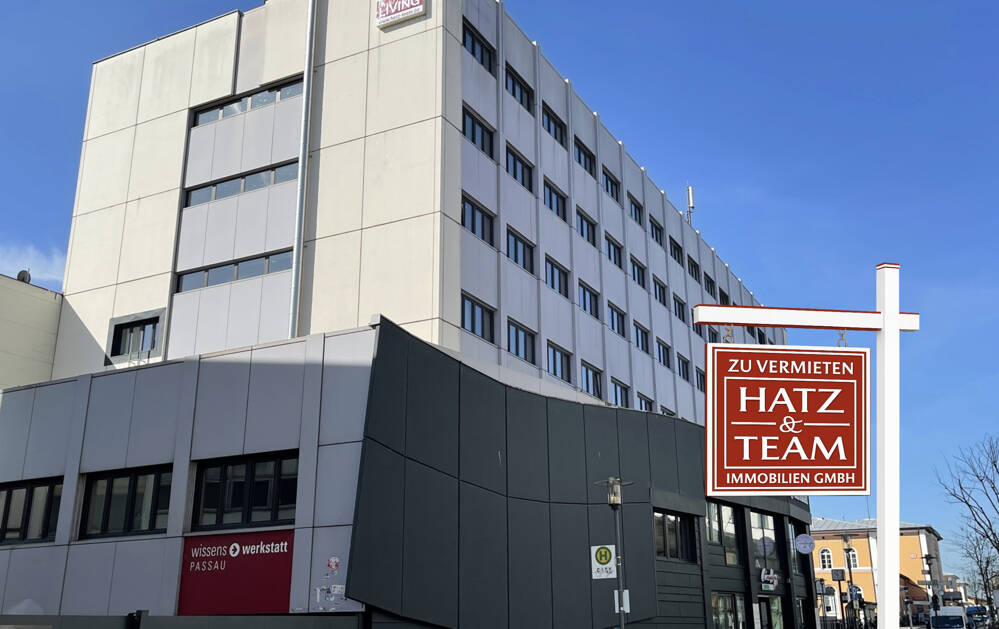 Moderne 2-Zimmer-Wohnung direkt am Hauptbahnhof von Passau!, 94032 Passau (Altstadt Haidenhof-Nord Haidenhof-Süd Innstadt)
