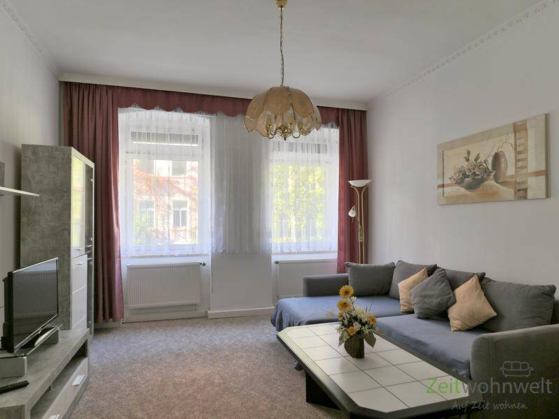 (EF0766_M) Erfurt: Andreasvorstadt, kleine möblierte 2-Zimmer-Wohnung, Wäschwechsel inklusive, 99089 Erfurt (Altstadt Andreasvorstadt Berliner Platz Ilversgehofen Rieth)