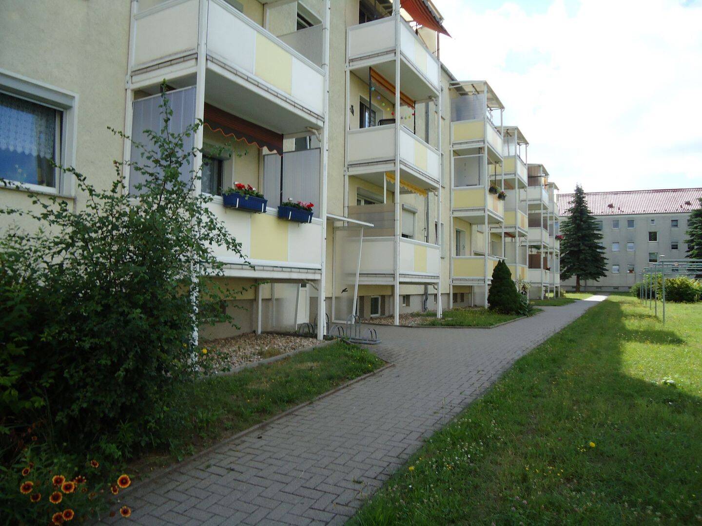 Ruhig gelegene 3-Raum Wohnung mit Balkon, 39240 Barby