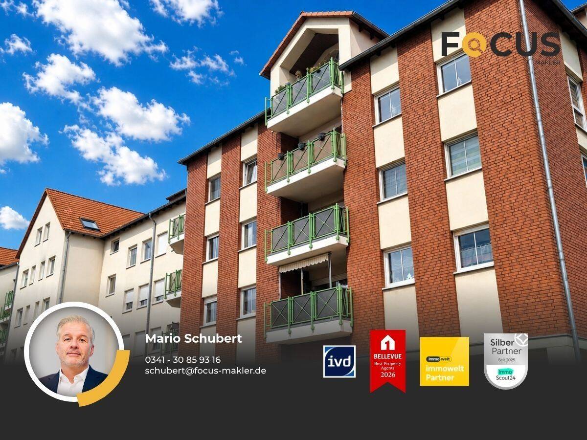 Magdeburg – Neue Neustadt – günstige 2-Raumwhg. mit Balkon & Stellplatz in gepflegter Wohnanlage, 39124 Magdeburg (Neue Neustadt)
