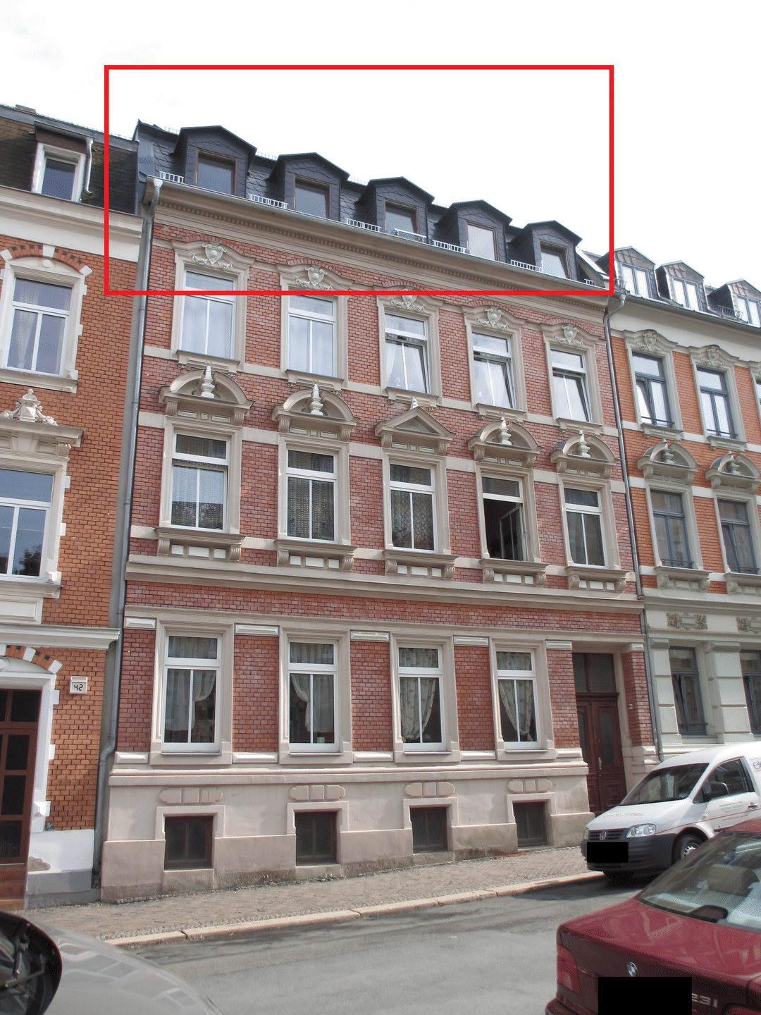 Moderne 4 Raum Dachgeschosswohnung in Zentrumsnähe, 8525 Plauen