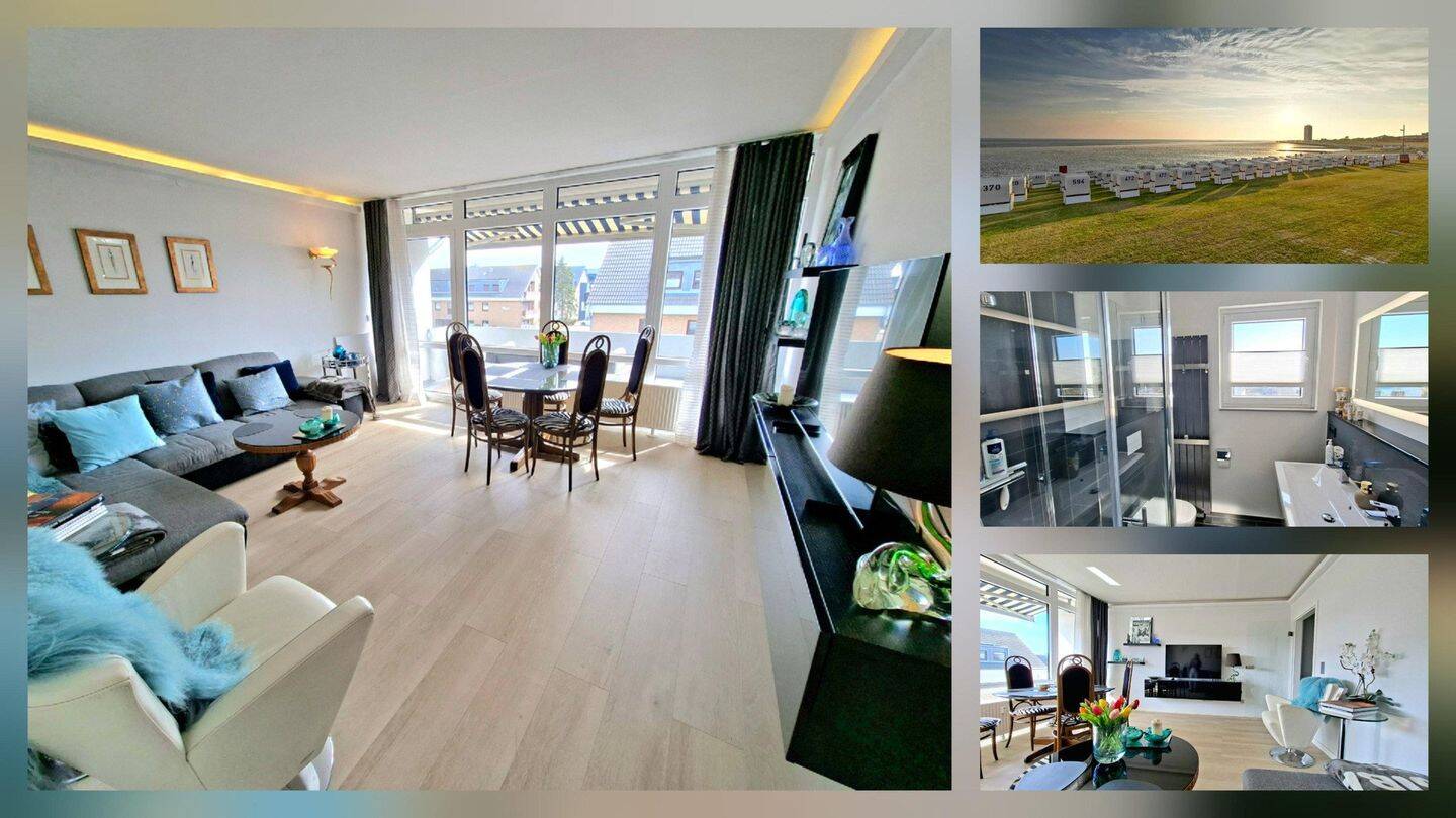 Moderne Wohnung – strandnah, saniert, provisionsfrei und auf Eigenland, 25761 Büsum