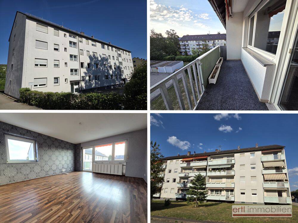 ** EINZIEHEN und WOHLFÜHLEN ** 4-Zi-Whg. mit BALKON und EBK in gepflegter Wohn(an)lage **, 91126 Kammerstein