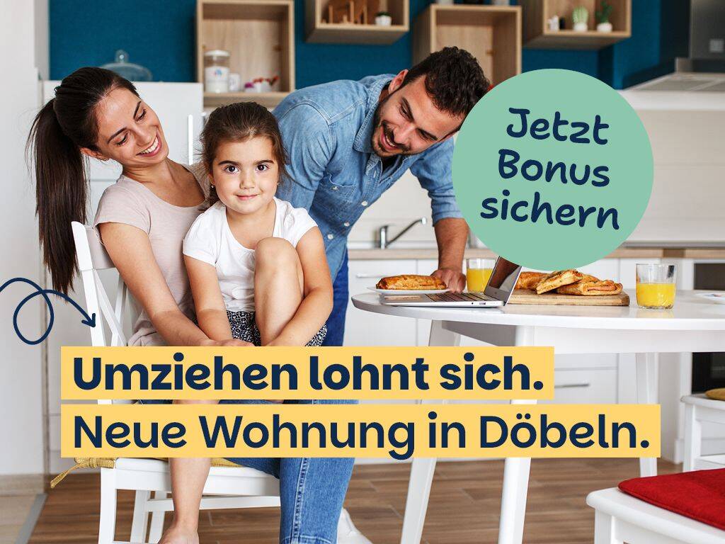 sanierte Wohnung mit tollem Ausblick – und Einzugsbonus!, 4720 Döbeln
