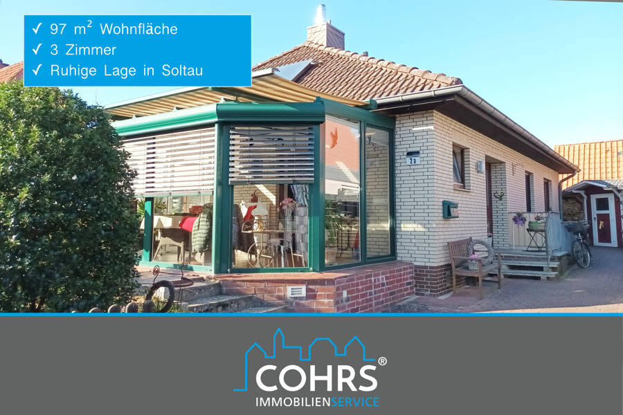 Gepflegter Bungalow in ruhiger Lage von Soltau, 29614 Soltau