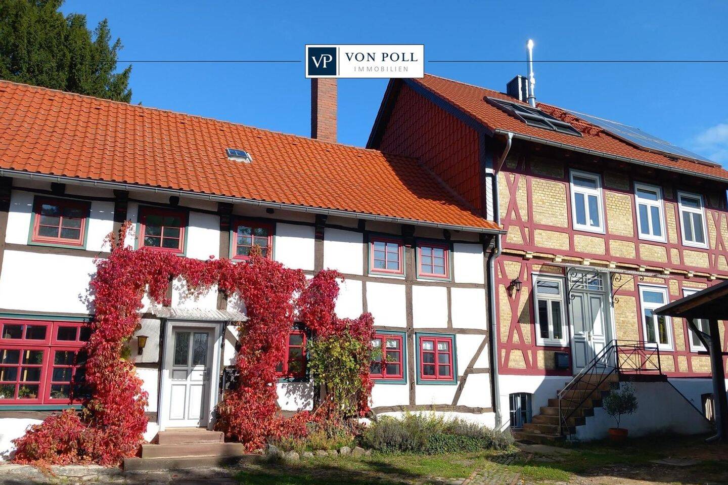 Liebhaberobjekt – zwei restaurierte Fachwerkhäuser mit gepflegtem Garten und Nebengebäuden/Bauplatz, 38321 Denkte