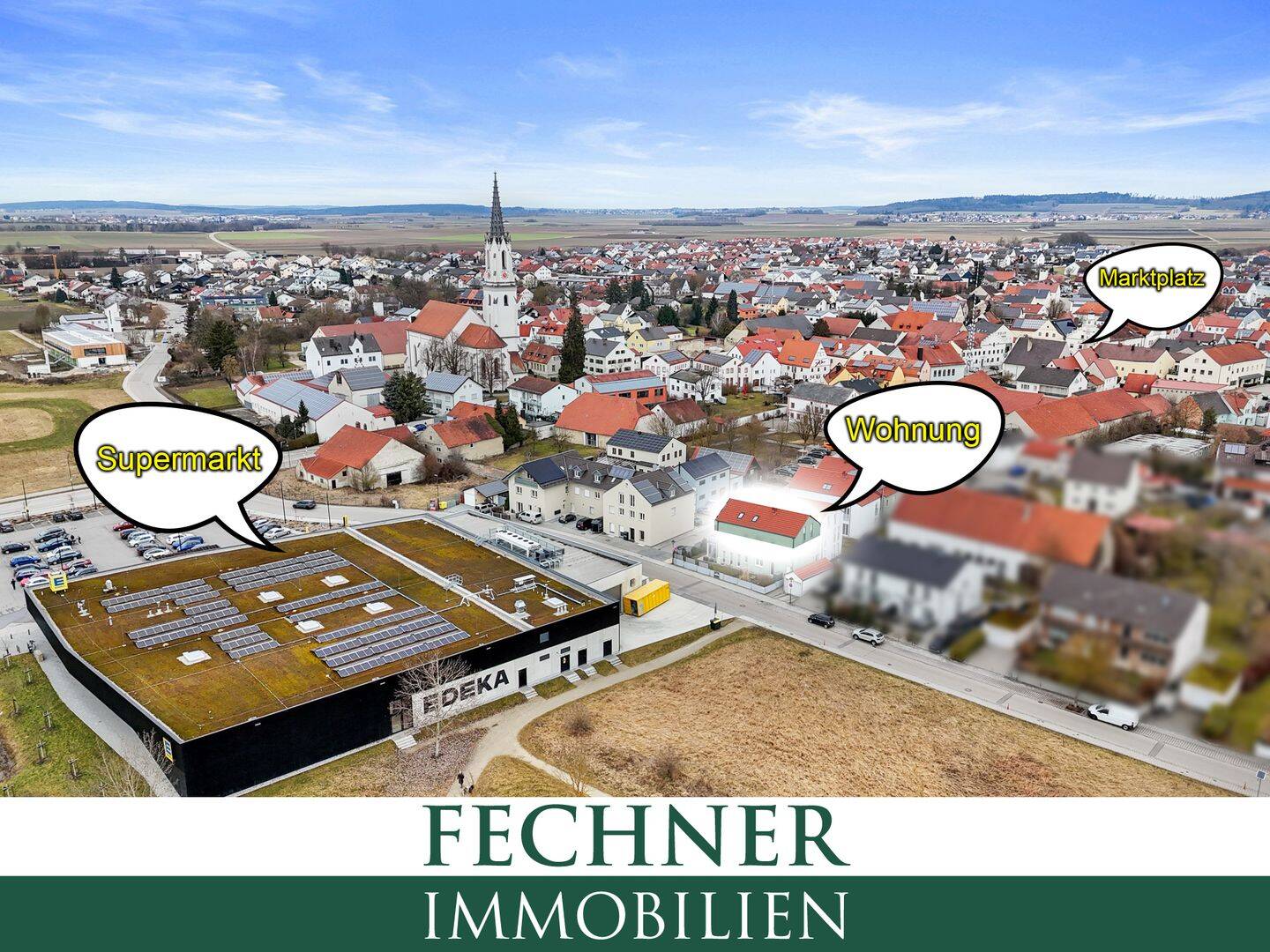 Gesamte Dachgeschoss-Etage in Gaimersheim – mit Tiefgaragen-Stellplatz, Einbauküche, sofort frei!, 85080 Gaimersheim