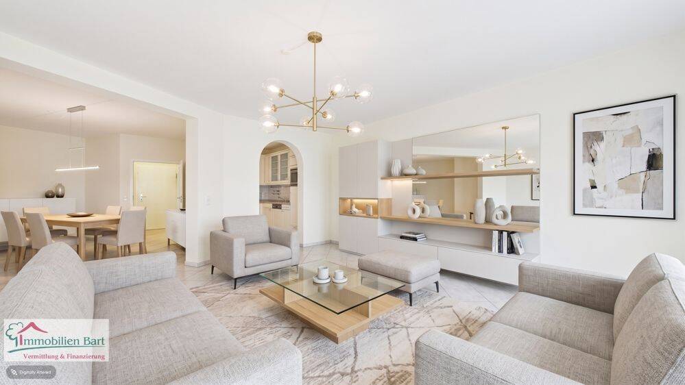 ORSCHOLZ –  NÄHE CLOEF-ATRIUM:  100 M² WOHNUNG MIT BALKON, KELLERBOX, STELLPLATZ UND AUFZUG !, 66693 Mettlach