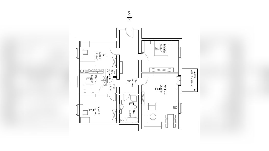 4-Zimmer-Wohnung im Grünen – 38368 Mariental – Vorschaubild 8