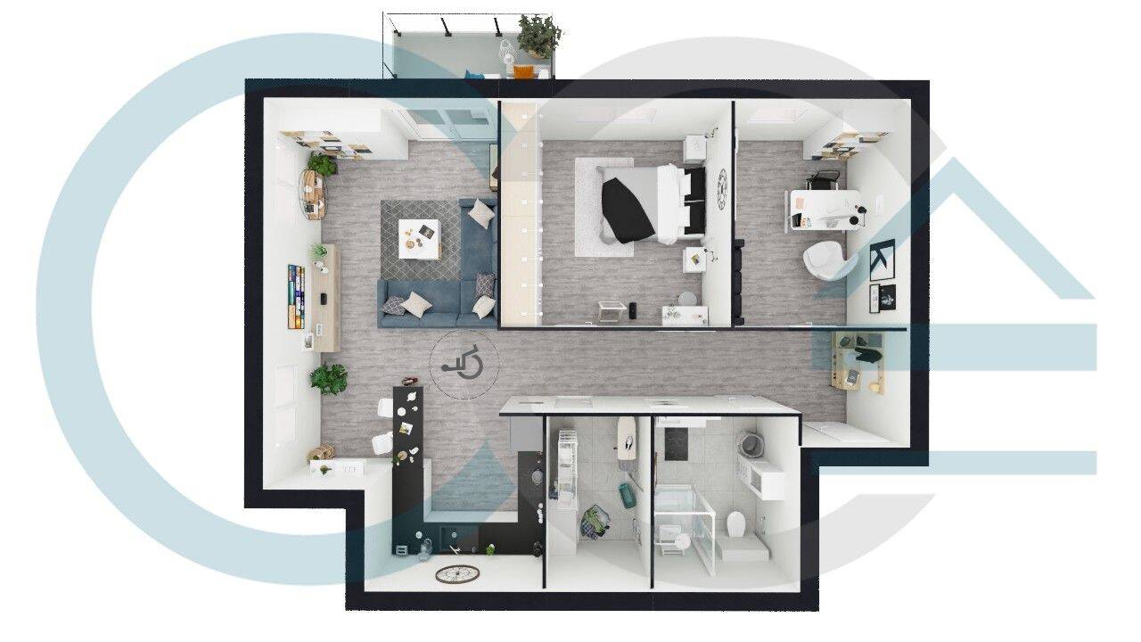 Exklusive 3-Zimmer-Neubauwohnung mit Balkon und barrierefreiem Wohnkomfort! – 31638 Stöckse – Vorschaubild 10