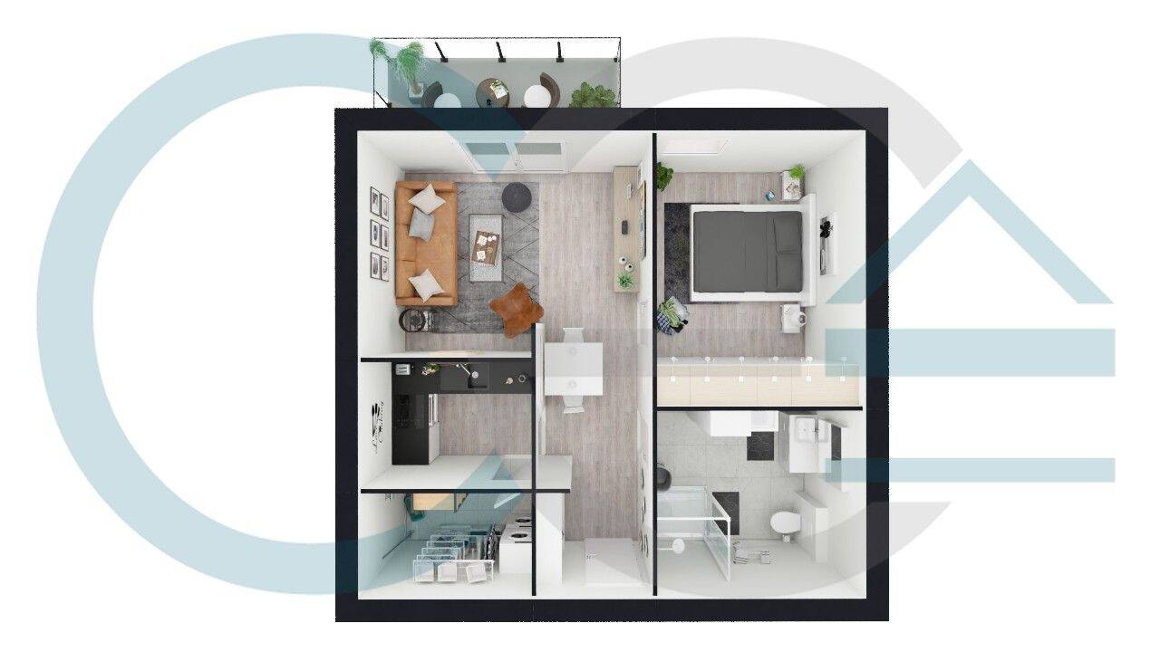 Neubau 2026! Komfortable 2-Zimmer-Wohnung mit Balkon und barrierearmem Wohnkonzept! – 31638 Stöckse – Vorschaubild 10