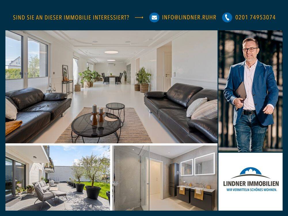 * Hausgroße Terrassenwohnung in Top-Lage von Essen Haarzopf! *, 45149 Essen (Fulerum Haarzopf Margarethenhöhe)