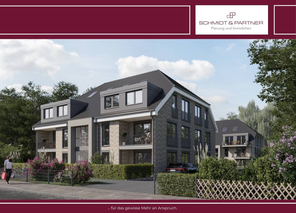Hochwertige Neubauwohnung nur ca. 600 Meter zur Trave und zum Zentrum.  Direkt vom Bauträger., 23570 Lübeck (Travemünde)
