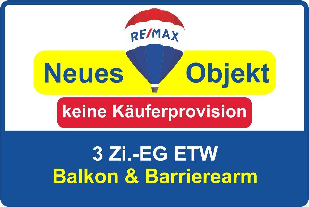 Keine Käuferprovision! Kaufen Sie ab € 699,- mtl.*/ 3 Zi-EG ETW & Balkon / Neuwertig ! Barrierearm !, 63920 Großheubach