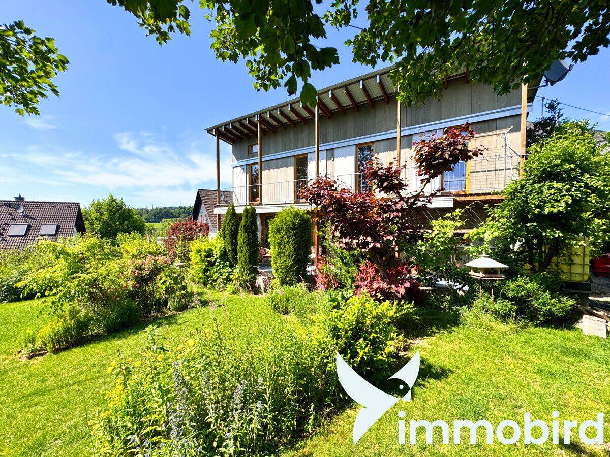 **Niedrigenergie-Einfamilienhaus** mit traumhaftem Süd-Garten und Blick über die Nachbarschaft, 51643 Gummersbach