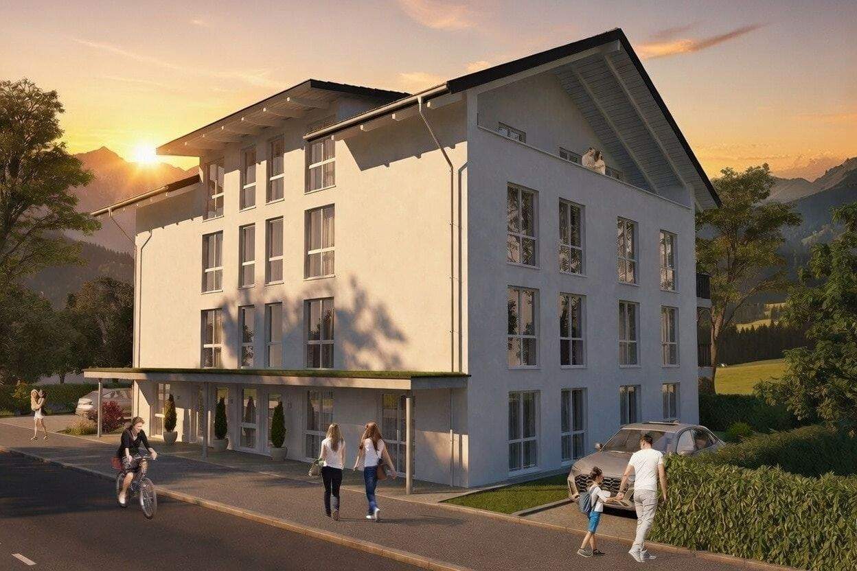 (WHG2)Hochwertiger Neubau (KFW55) im Herzen von Sonthofen – Erstbezug 2026/2027 – provisionsfrei!, 87527 Ofterschwang