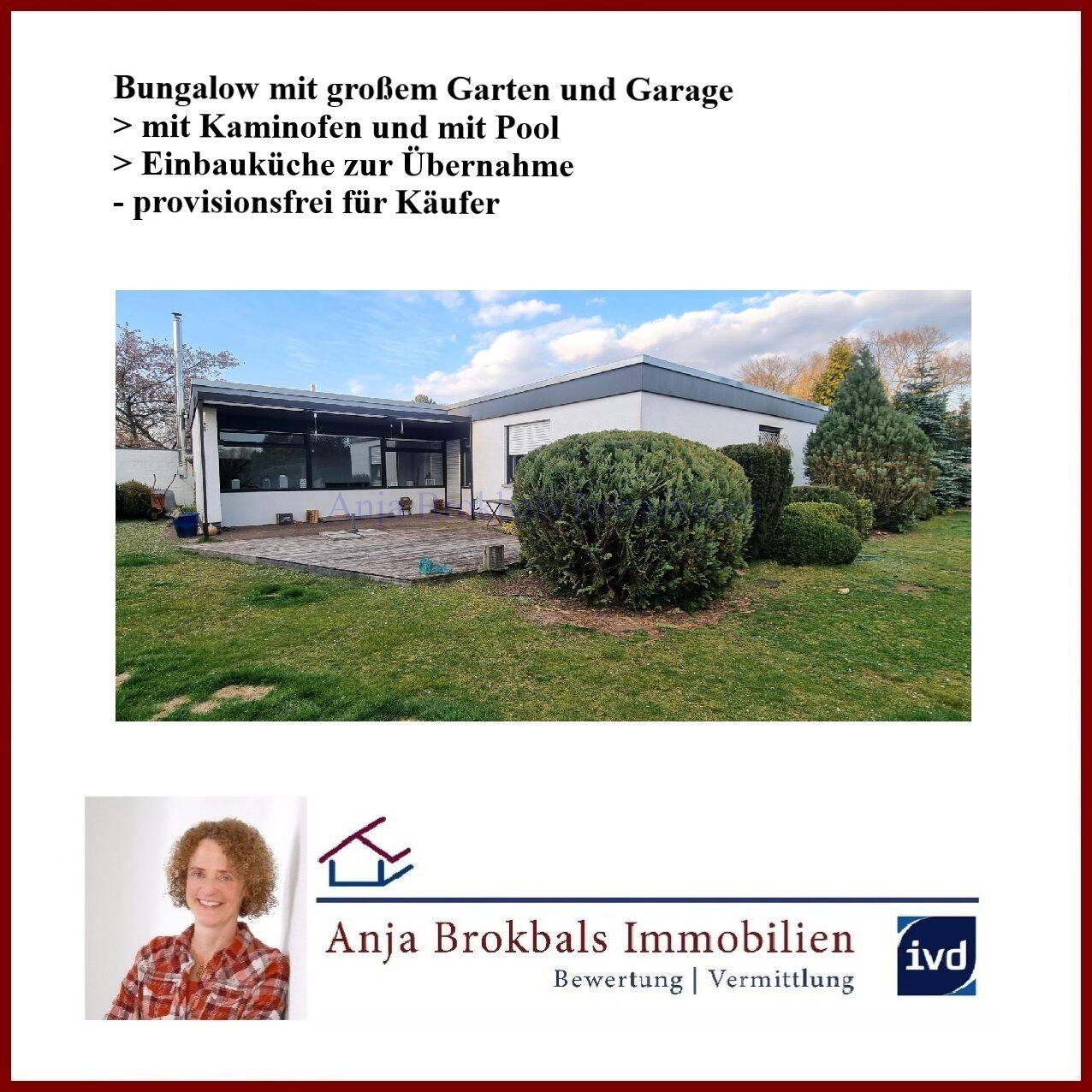 Bungalow mit großem Garten und Garage – provisionsfrei für Käufer, 33330 Gütersloh